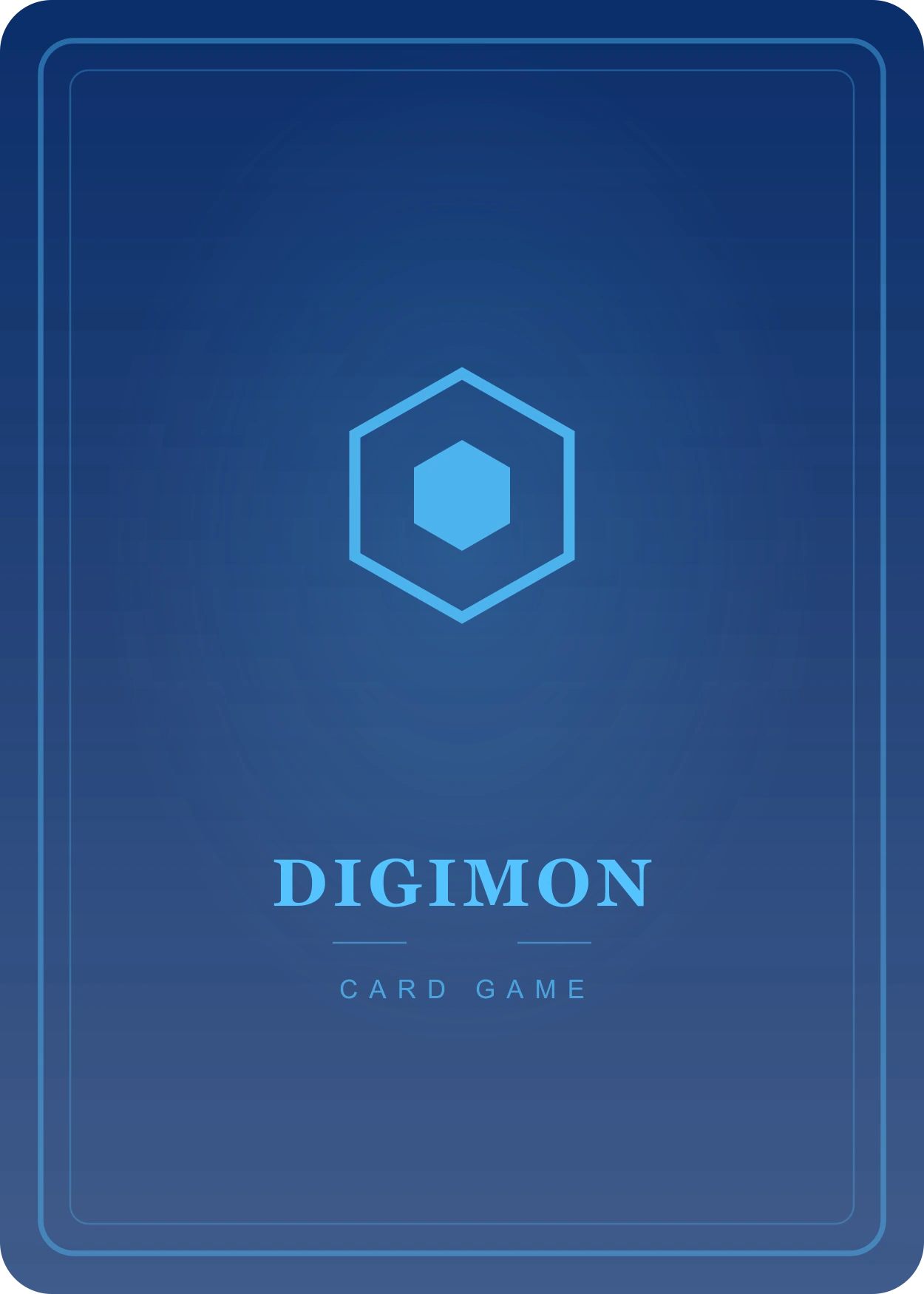 Digimon Card Game card back illustration