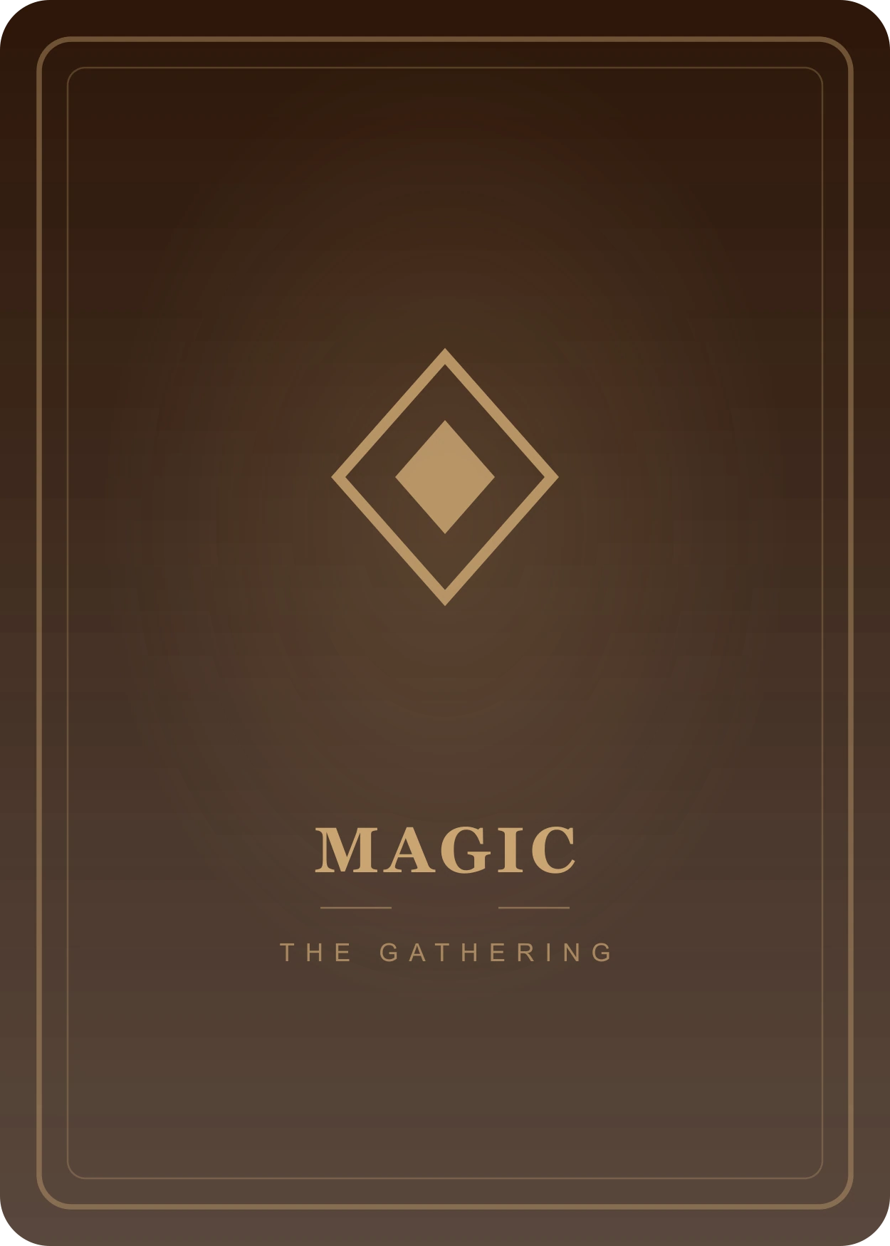 Magic: The Gathering card back illustration
